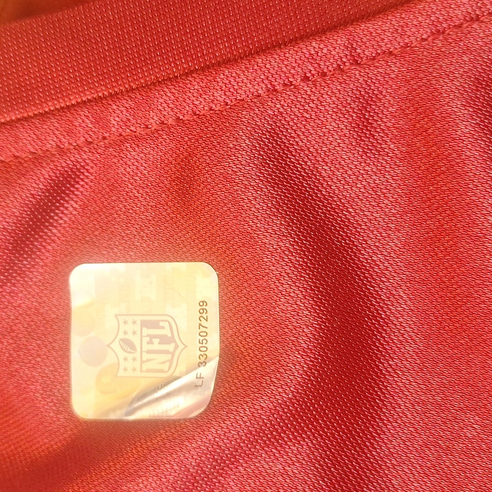 Red and Yellow Athletic Jersey Top Size M - Picture 7 of 9